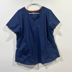 Scrubstar scrub top navy size XL